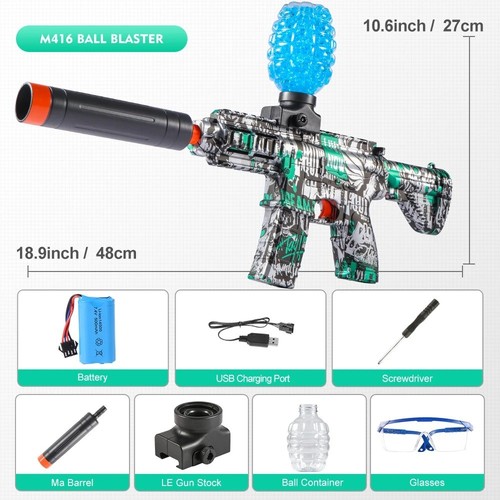 Manual m416 soft bullet toy - manual,
