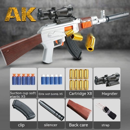 Children toy soft bullet gun - children's,