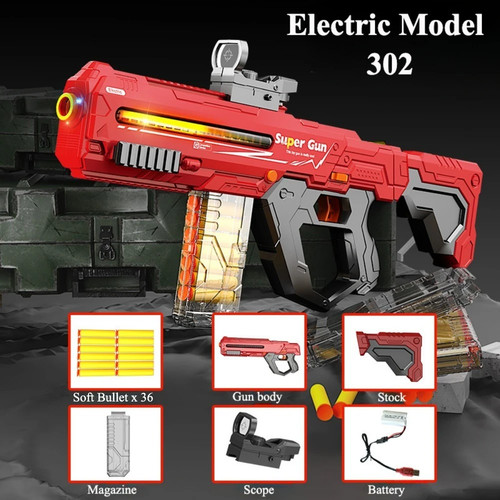 Soft bullet gun toy - gun,