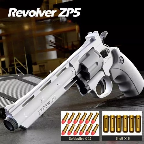 Revolver pistol launcher - launcher, soft