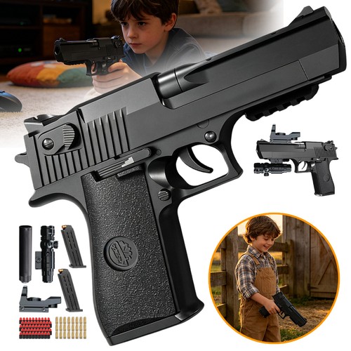 Play pistol soft bullet toy - soft,