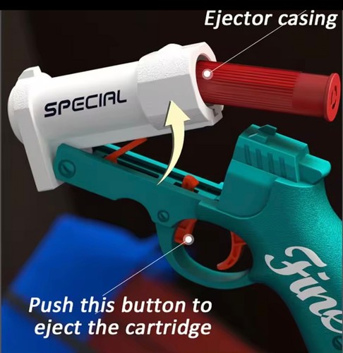 Nurf like shell ejecting toy - nurf,