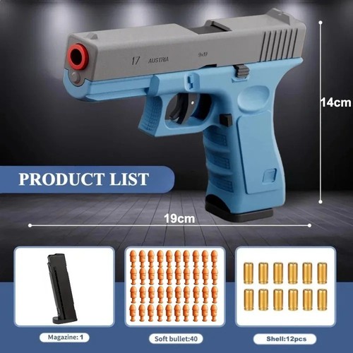 Soft bullet toy gun shell - soft,