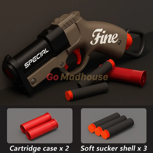 Soft bullet launcher toy gun - launcher,