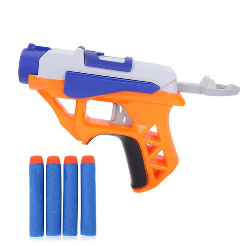 Manual soft bullet toy gun - soft,