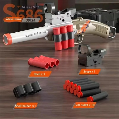 Shell ejecting soft bullet - ejecting,,