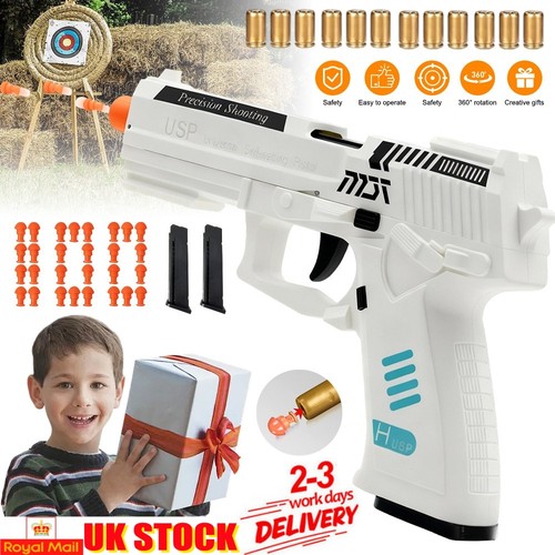 Shell ejecting toy gun pull - ejecting,